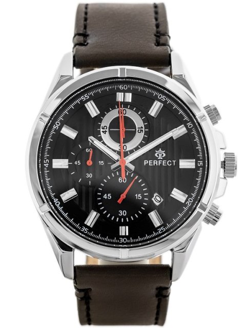 ZEGAREK MĘSKI PERFECT CH03L - CHRONOGRAF (zp352c) + BOX