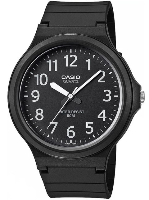 ZEGAREK MĘSKI CASIO MW-240-1B (zd166a) - KLASYKA + BOX