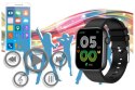 SMARTWATCH UNISEX GRAVITY GT3-3 - ROZMOWY BLUETOOTH, WŁASNE TARCZE (sg022c)