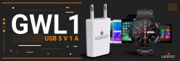 ŁADOWARKA do Smartwatch GIEWONT POWER ON USB 5V 1A GWL1 Uniwersalna