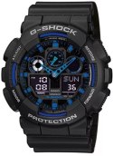 ZEGAREK MĘSKI CASIO G-SHOCK GA-100-1A2ER (zd135b)