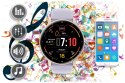 SMARTWATCH UNISEX GRAVITY GT1-8 PRO - ROZMOWY BLUETOOTH, DODATKOWY PASEK (sg027h)