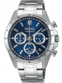 Seiko ZEGAREK MĘSKI SEIKO CHRONOGRAPH CASUAL QUARTZ SBTR011 + BOX