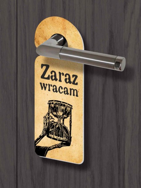 Zawieszka na klamkę - ZARAZ WRACAM 2 Bertoni