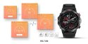 Smartwatch Veltori VT110-1 Czarny Pasek Silikonowy