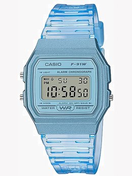 Zegarek Unisex Casio Retro Vintage F-91WS-2 (zd648b) + BOX