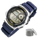 ZEGAREK MĘSKI CASIO AE-1000W 2AV (zd073e) - WORLD TIME + BOX