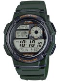 ZEGAREK MĘSKI CASIO AE-1000W 3AVDF (zd073b) - WORLD TIME + BOX