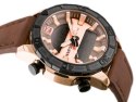 ZEGAREK MĘSKI NAVIFORCE - NF9114 (zn046e) - brown/rosegold