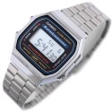 ZEGAREK UNISEX CASIO A168WA-1A - VINTAGE + BOX