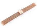 Bransoleta Pacific M6 - siatka HQ - rosegold 20mm